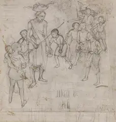 Untitled by Narayan Shridhar Bendre, Pencil on paper, offered Jun 2022