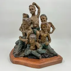 Untitled by Donna Weiser, Bronze Figural Group, offered Jan 2024