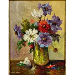 Untitled by John Anthony Conner, Oil on Board ", offered Jan 2024