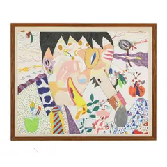 Untitled by Harold Schlotzhauer, Mixed Media, offered Oct 2023