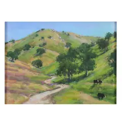 Untitled by Aaron Schuerr, Pastel Landscape, offered Sep 2023
