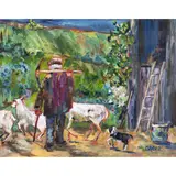 Untitled by Susan O'Neal, oil on canvas, sold Jan 2026