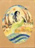 Untitled by Mark Paul, watercolor, sold Apr 2026