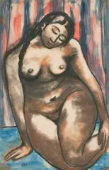 Untitled by Krishnaji Howlaji, Mixed media on paper, sold Mar 2026
