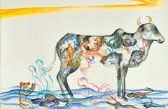 Untitled by Bhupen Khakhar, Watercolour on paper, sold Mar 2026
