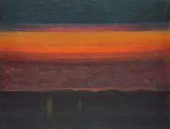 The Twilight Kingdom by Jehangir Sabavala, Oil on canvas, sold Mar 2026