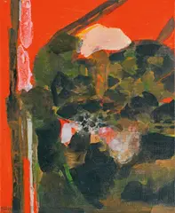Voyage by S. H. Raza, Acrylic on canvas, sold Mar 2026