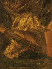 Untitled by Ram Kumar, Oil on canvas, sold Jun 2022