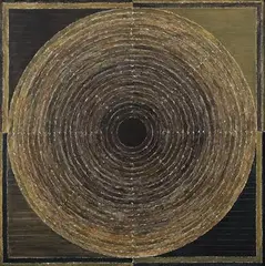 Bindu - Nad by S. H. Raza, 1996, Acrylic on canvas, sold Jun 2022