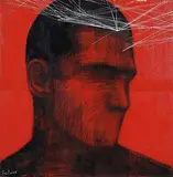 Untitled by Sunil Padwal, 2008, Acrylic on plywood, sold Jun 2022