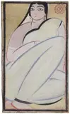 Untitled by Jamini Roy, Tempera on board, sold Apr 2022