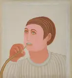 Untitled by Manjit Bawa, Oil on canvas, sold Apr 2022