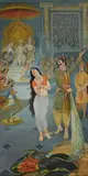Untitled (Draupadi Vastraharan) by Mahadev Visvanath Dhurandhar, 1934, Oil on canvas, sold Apr 2022
