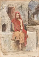 Untitled by Horace van Ruith, Watercolour on paper, sold Apr 2022