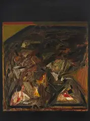 Untitled by S. H. Raza, 1979, Acrylic on canvas, offered Apr 2022