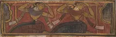 Untitled (Nayika) by Jamini Roy, Tempera on cloth pasted on board, sold Dec 2022