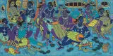 Ghotul by A. A. Almelkar, Gouache and ink on paper pasted on mount board, sold Dec 2022