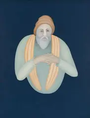 Untitled by Manjit Bawa, 2005, Oil on canvas, sold Dec 2022