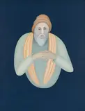 Untitled by Manjit Bawa, 2005, Oil on canvas, sold Dec 2022