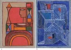 Untitled by Krishna Shamrao Kulkarni, Acrylic on paper pasted on board, sold Dec 2022