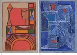 Untitled by Krishna Shamrao Kulkarni, Acrylic on paper pasted on board, sold Dec 2022