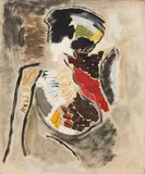 Untitled by Bal Chhabda, Oil on canvas, sold Dec 2022
