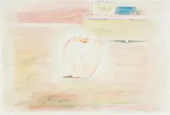 Untitled by Prabhakar Barwe, Mixed media on paper, sold Dec 2022