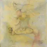 Untitled by Sakti Burman, 2010, Mixed media on canvas, offered Dec 2022