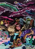 How We Do at The End of The World by Chitra Ganesh, Archival ink-jet print on paper, sold Dec 2022