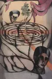 Curtain Call by Anju Dodiya, Watercolour, charcoal and soft pastel on paper, sold Dec 2022