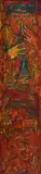 Untitled by Krishen Khanna, Oil on canvas, sold Dec 2021