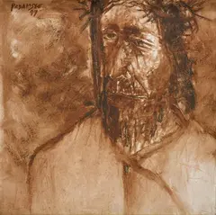 Untitled by Akbar Padamsee, Oil on canvas, sold Dec 2021