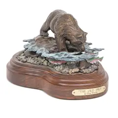 Untitled by Gary Cooley, bronze, ", offered May 2023