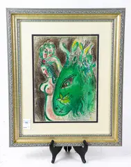 Untitled by Marc Chagall, lithograph, sold Jan 2026