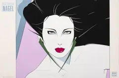 Untitled by Patrick Nagel, 1988, screenprint, sold Jan 2026
