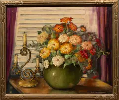 Still Life by Olivia Pennington, oil on canvas, sold Jan 2026