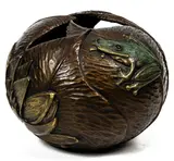 Spring by An Amber Jean, bronze vessel, sold Jan 2026