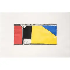 Folsom Street Variations III (Primaries) by Richard Diebenkorn, 1986, aquatint with drypoint on Rives paper, sold Feb 2026