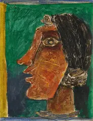 Untitled by Maqbool Fida Husain, Oil on canvas, sold May 2026