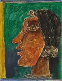 Untitled by Maqbool Fida Husain, Oil on canvas, sold May 2026