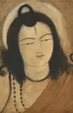 Mohadev by Sunayani Devi, Pastel and watercolour on paper, sold May 2026