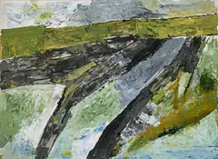 Untitled by Ram Kumar, 2010, Acrylic on paper, sold May 2026