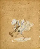 The Glory of Pandharpur by Mahadev Viswanath Dhurandhar, Pencil and watercolour on paper laid on card, sold May 2026