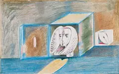 Untitled by Prabhakar Barwe, Ink, pastel and watercolour on paper, sold May 2026