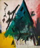 Untitled by Bhagwan Chavan, 1994, Acrylic on canvas, sold May 2026