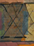 Untitled by S. Harsha Vardhana, 2007, Mixed media on paper, sold May 2026