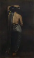 Untitled by Hemendranath Mazumdar, Oil on canvas, sold Jul 2021