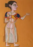 Untitled by K. Laxma Goud, Watercolour on paper, sold May 2021