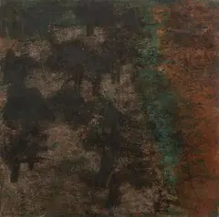 Untitled by Akbar Padamsee, Oil on canvas, sold Oct 2021