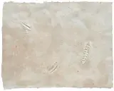 Wounds - 5 by Somnath Hore, 1970, Paper pulp print pasted on mount board, sold Apr 2021